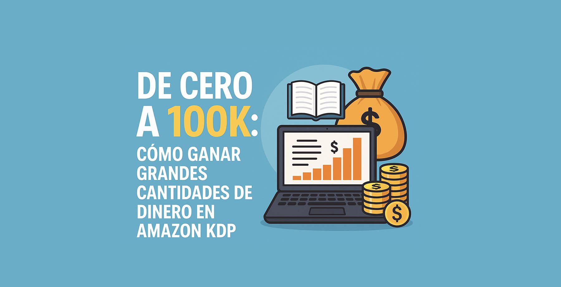 De Cero a 100K: Cómo Ganar Grandes Cantidades de Dinero en Amazon KDP ( Qué Nadie Te Cuenta)